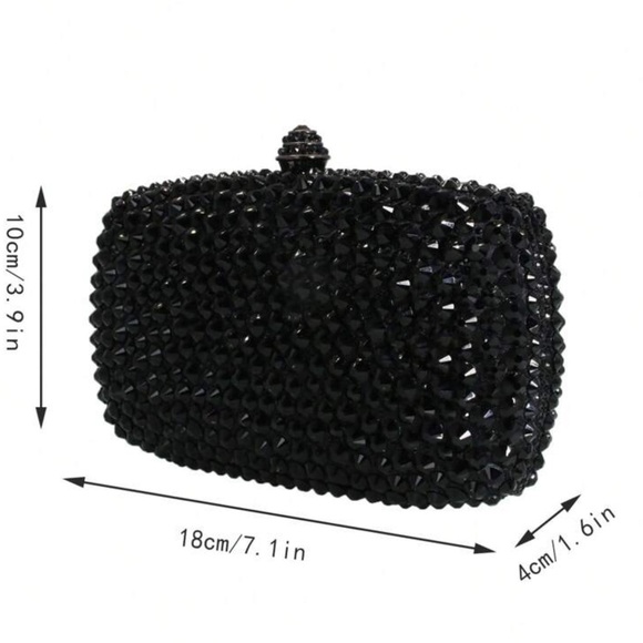 Elegant Black Clutch Bag